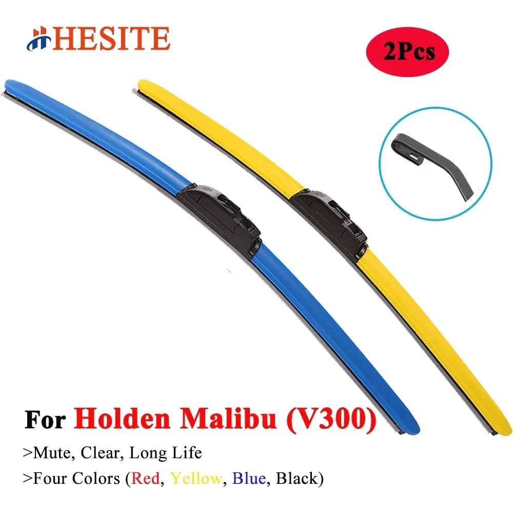 

HESITE Colorful Hybrid Windshield Wiper Blades for Holden Malibu Sedan V300 EM Limited 2012 2013 2014 2015 2016 2017 2018 2019