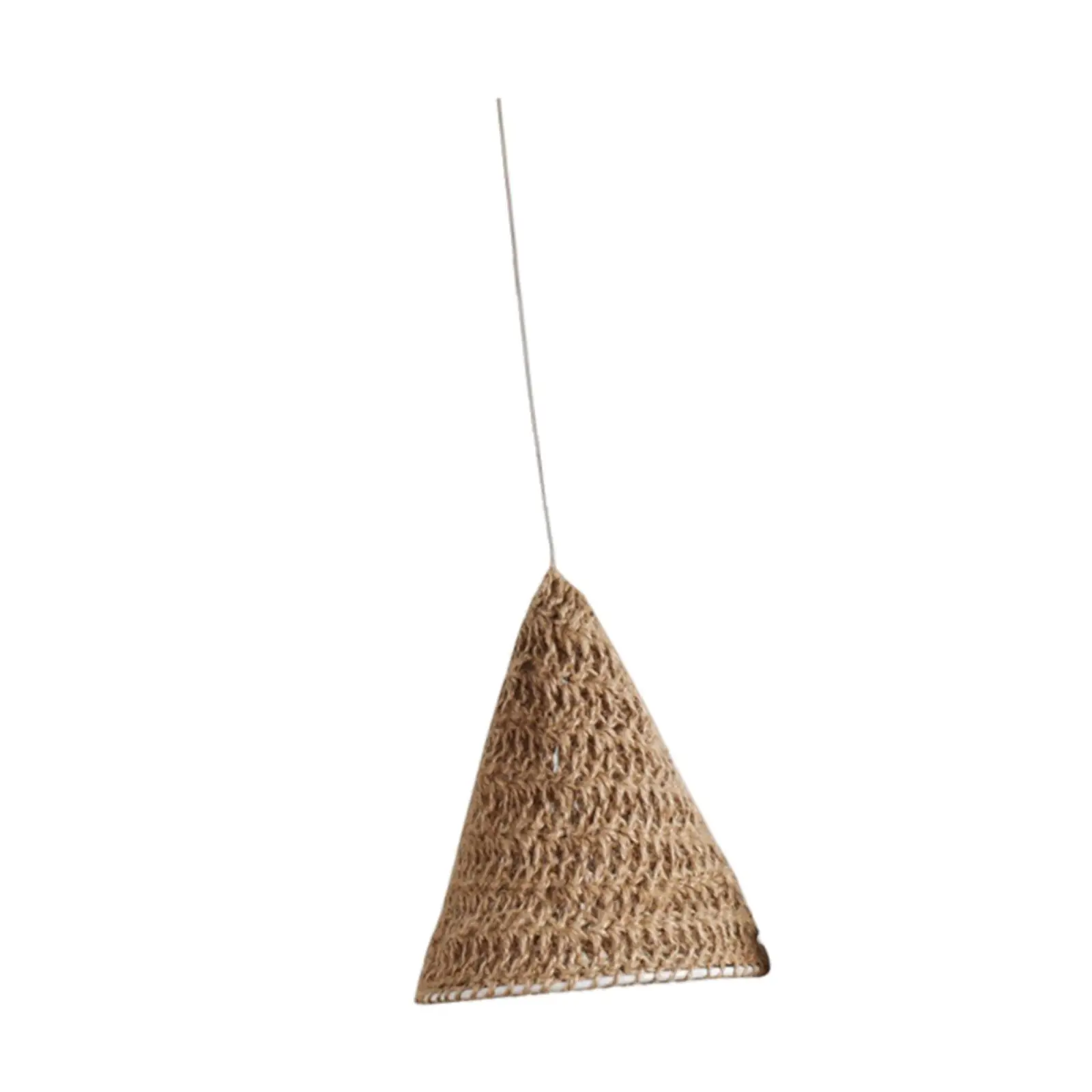 Handwoven Lamp Shade Boho Decorative Lamp Cover for Dining Room Cafe Bedroom