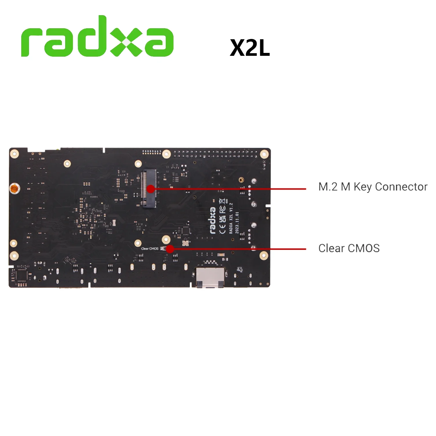 Imagem -05 - Development Board Intel X86 Combinado com Rpi 2040 Intel®celeron Celeron®processador Quad-core J4125 Threads Radxa-x2l