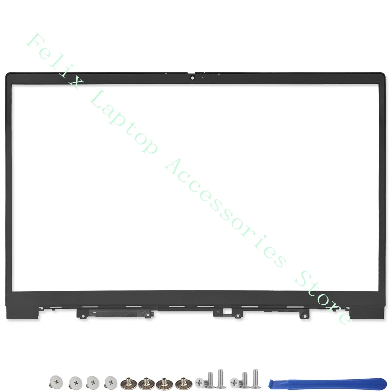 Imagem -03 - Nova Tampa Traseira Lcd para Lenovo Thinkbook 15 g2 Itl 15 g2 Polegadas Moldura Frontal Caixa Inferior Dobradiças Tampa