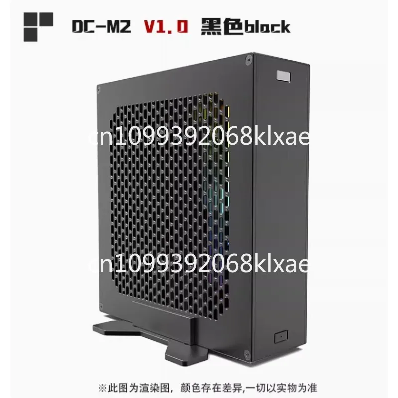 

Lzmod 2.2-liter mini DC-M2 nuclear display itx chassis, supports built-in DC power supply