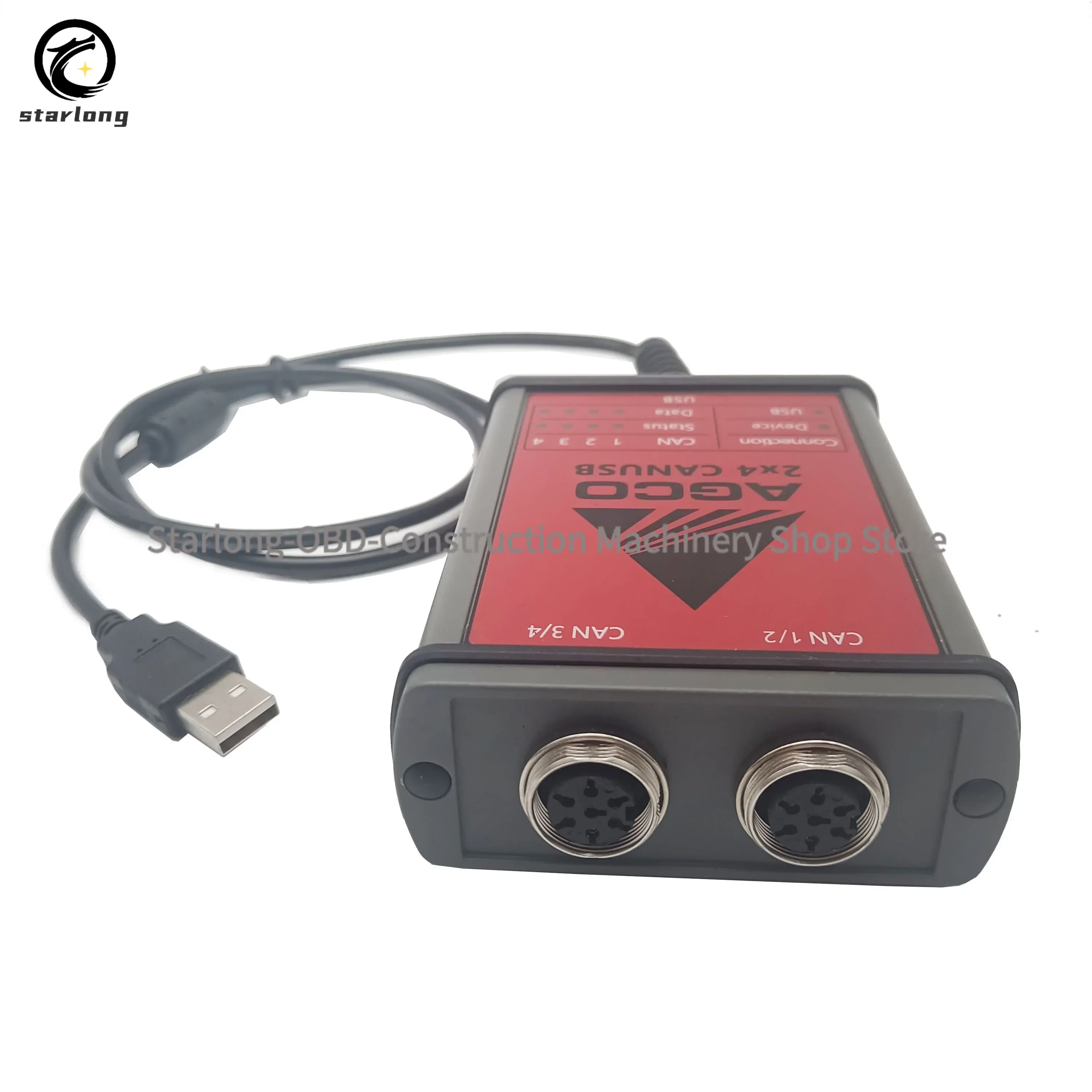 For AGCO CANUSB DIAGNOSTIC tool OEM AGCO EDT agricultural machinery FENDT tractors Heavy Duty AGCO DIAGNOSTIC kit