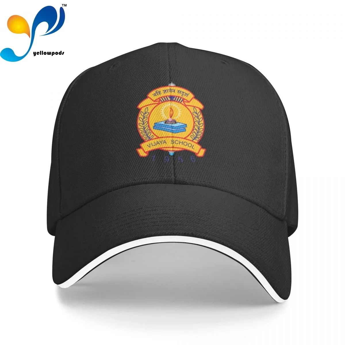 

Unisex Cotton Cap For Women Men Vijaya High School Logo Fashion Baseball Cap Adjustable Outdoor Streetwear Hat