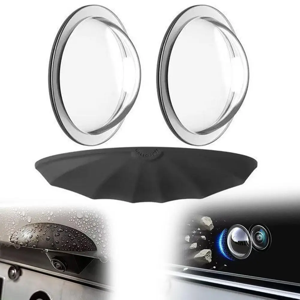 

Car Camera Protective Cover 360 ° High-definition Reversing Camera Lens Guard Protective Cover Dustproof Anti-Scratch