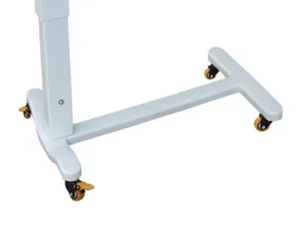 طاولة طبية متحركة فوق السرير مع درج، رعاية منزلية لتناول الطعام لمعدات العناية بالرؤية الربيعية بالغاز لكبار السن #4