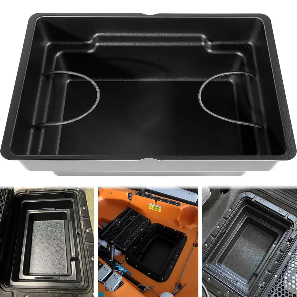 

Kayak Hatch Storage Bucket Accessory for Hobie Cat Mirage Kayaks | Shallow Fishing Tackle Storage Bucket for Gear Organization