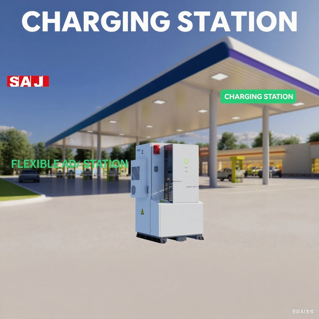 All-in-One 50kW Power, Battery Capacity 57kWh to 100kWh for Commercial & Industrial Energy Storage