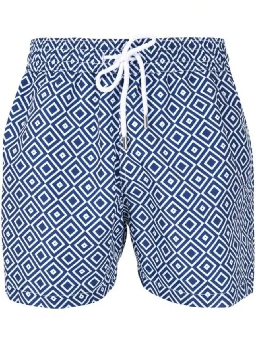 

Mens Printed Casual Shorts Soft Comfortable Daily Wear