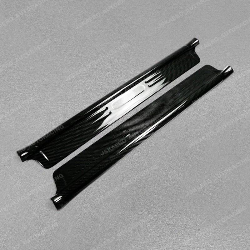 For Mazda MX5 MK2 NB Miata Carbon Fiber Inner Door Sill Panel Cover car BodyKits 5