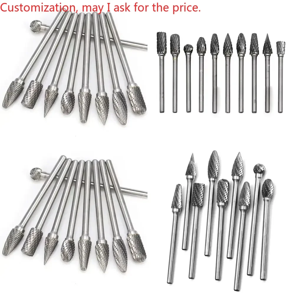 Hot saleDL Factory Supply Double Cut Rotary Burr Deburring Burrs Cylinder Shape Files & Rasps