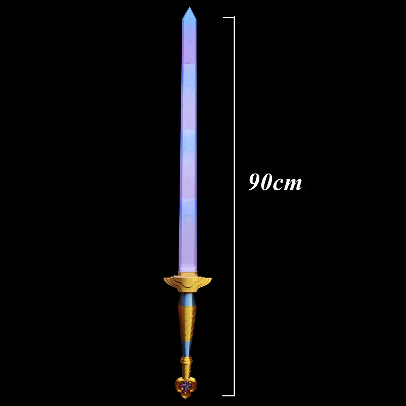 Kpop rumi espada com símbolo roupas demônio roleplay caçadores espada cosplay prop feminino masculino halloween carnaval traje acessórios