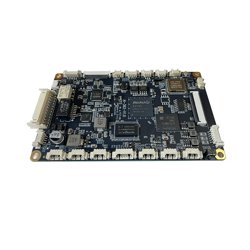 RV1109 facial recognition attendance access control channel gate linux main board suitable for 5 inch face machine