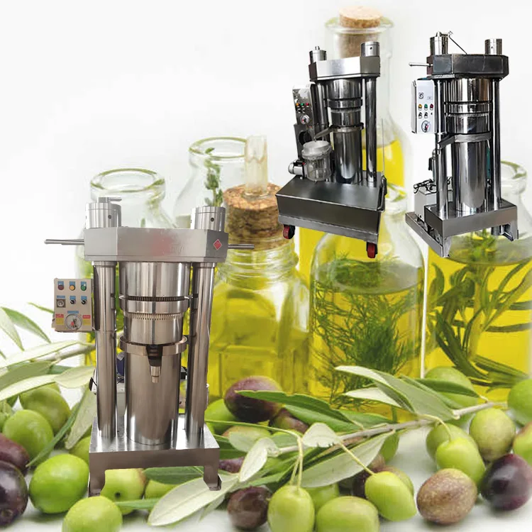 

Wholesale 90kg/h Automatic Hydraulic Oil Press Cooking Oil Press Machine for Oil From Italy Seed Sesame Extractor