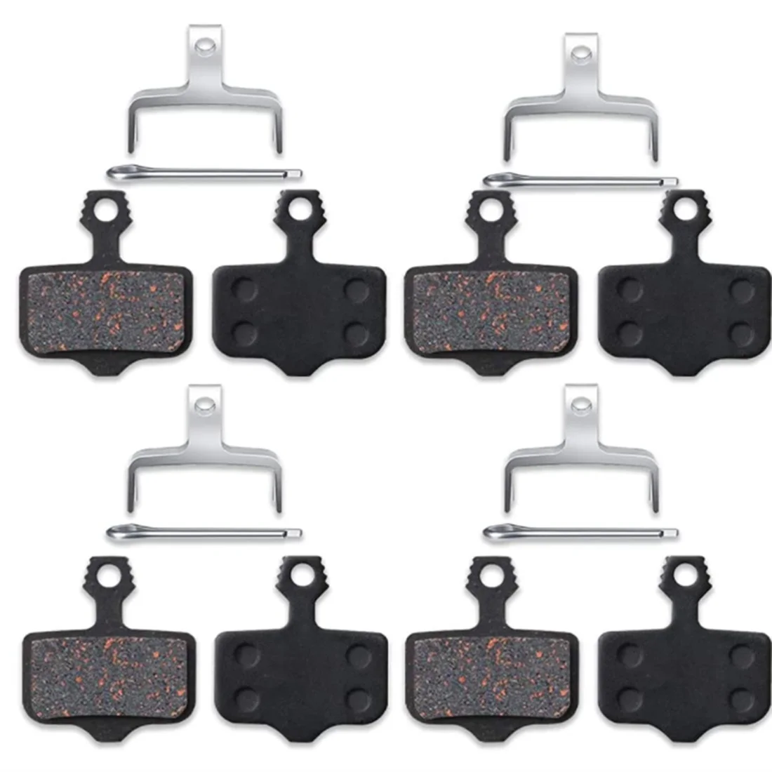 Bicycle Brake Pads,4 Pairs Bike Disc Brake Pads,for Avid Elixir 1 3 5 7 9 R CR Mag Sram XO XX X7 X9 XXWC DB1 DB3 DB5