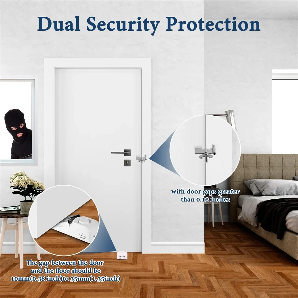 

Дверной стопор, сигнальный замок, самооборона, дверной стопор, противоугонный дверной стопор для путешествий, защита от детей, дверной замок, безопасность дома