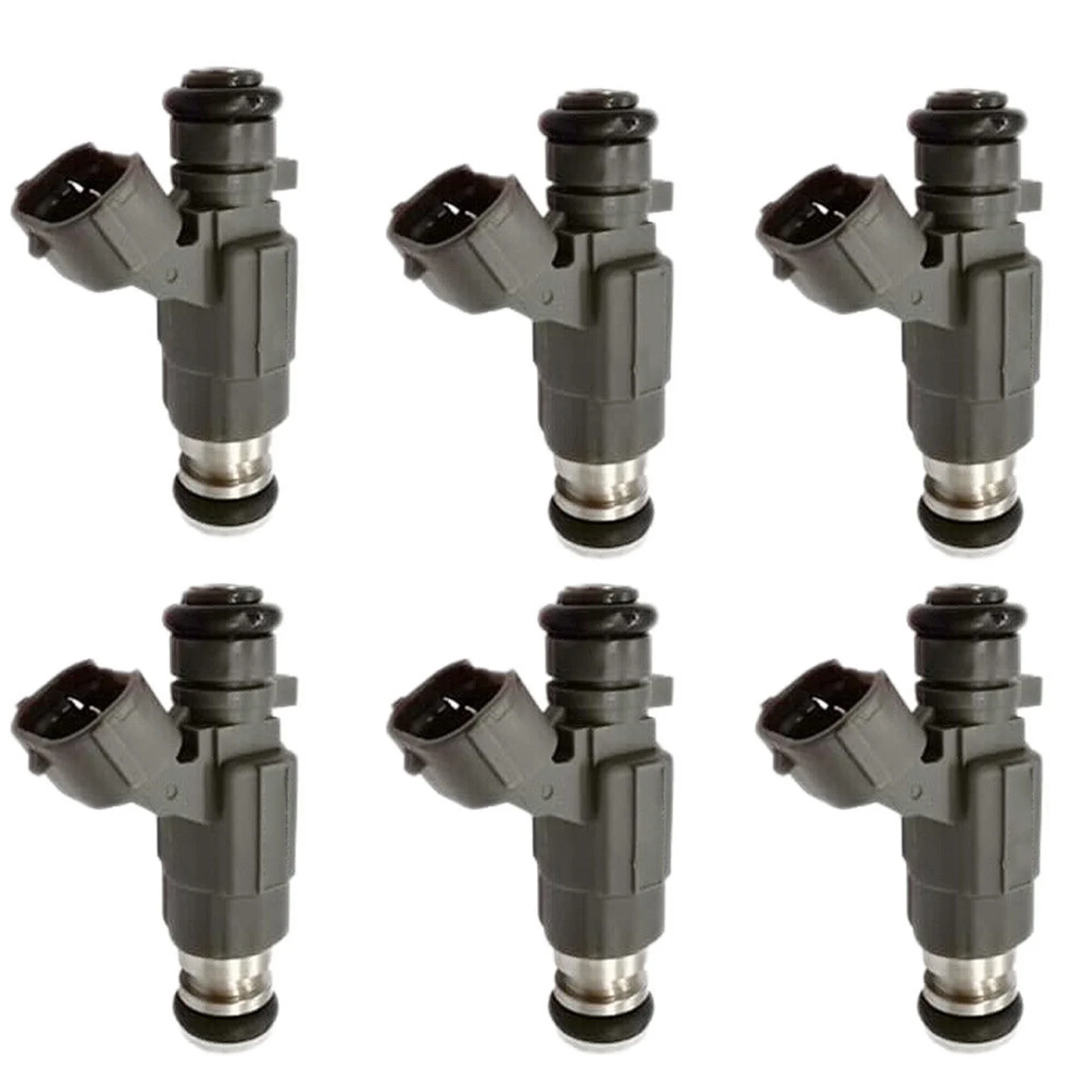 6pcs Fuel Injectors for Nissan 350Z 2003-2004 Infiniti G35 FX35 QX4 3.5L FBJC100 16600-5L700 166005L700, 16611AA350 FBJC100