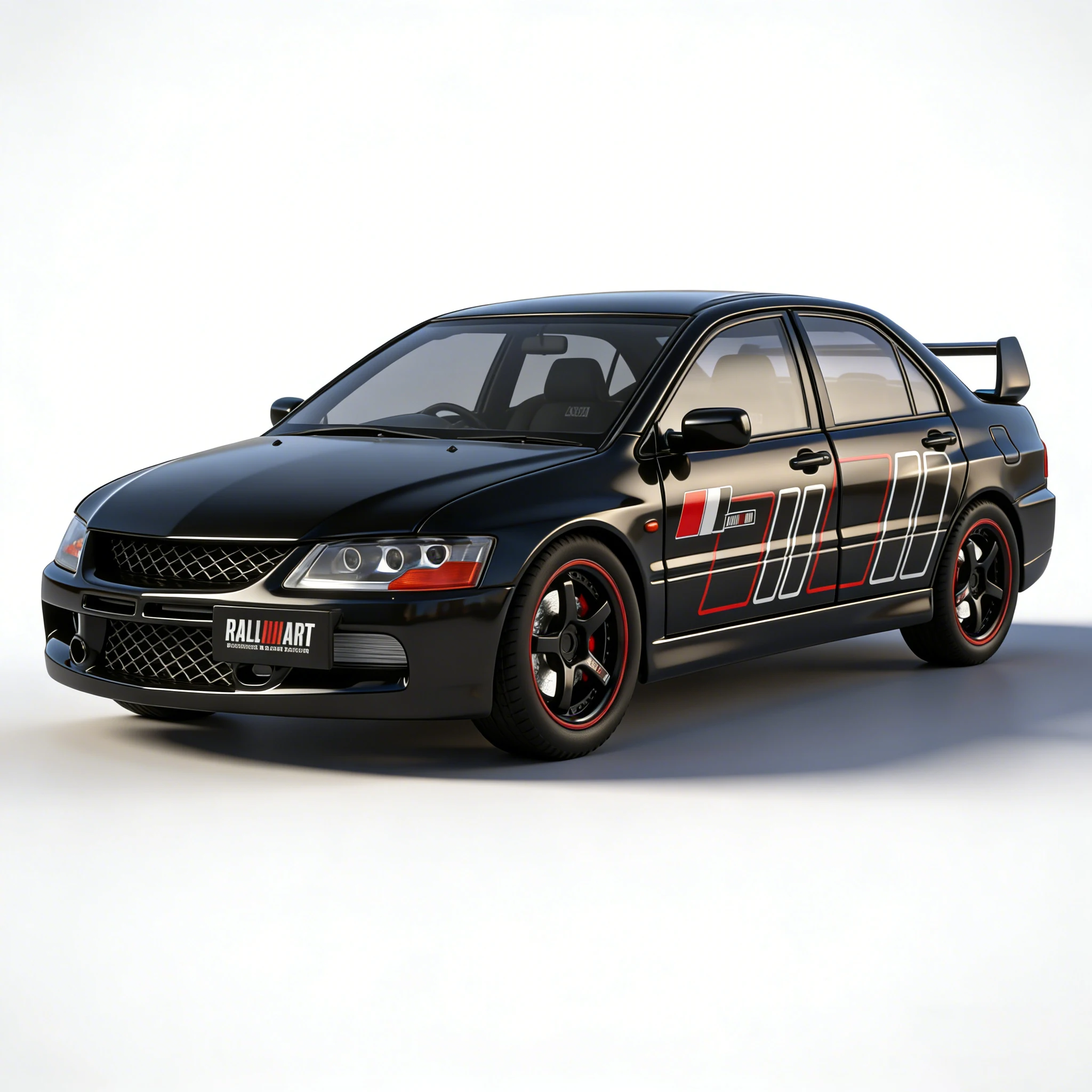 

Масштаб 1:24 Mitsubishi EVO9 Latte, версия, модель автомобиля из сплава, звуковой и световой подъемный хвост для мальчиков старше 6 лет