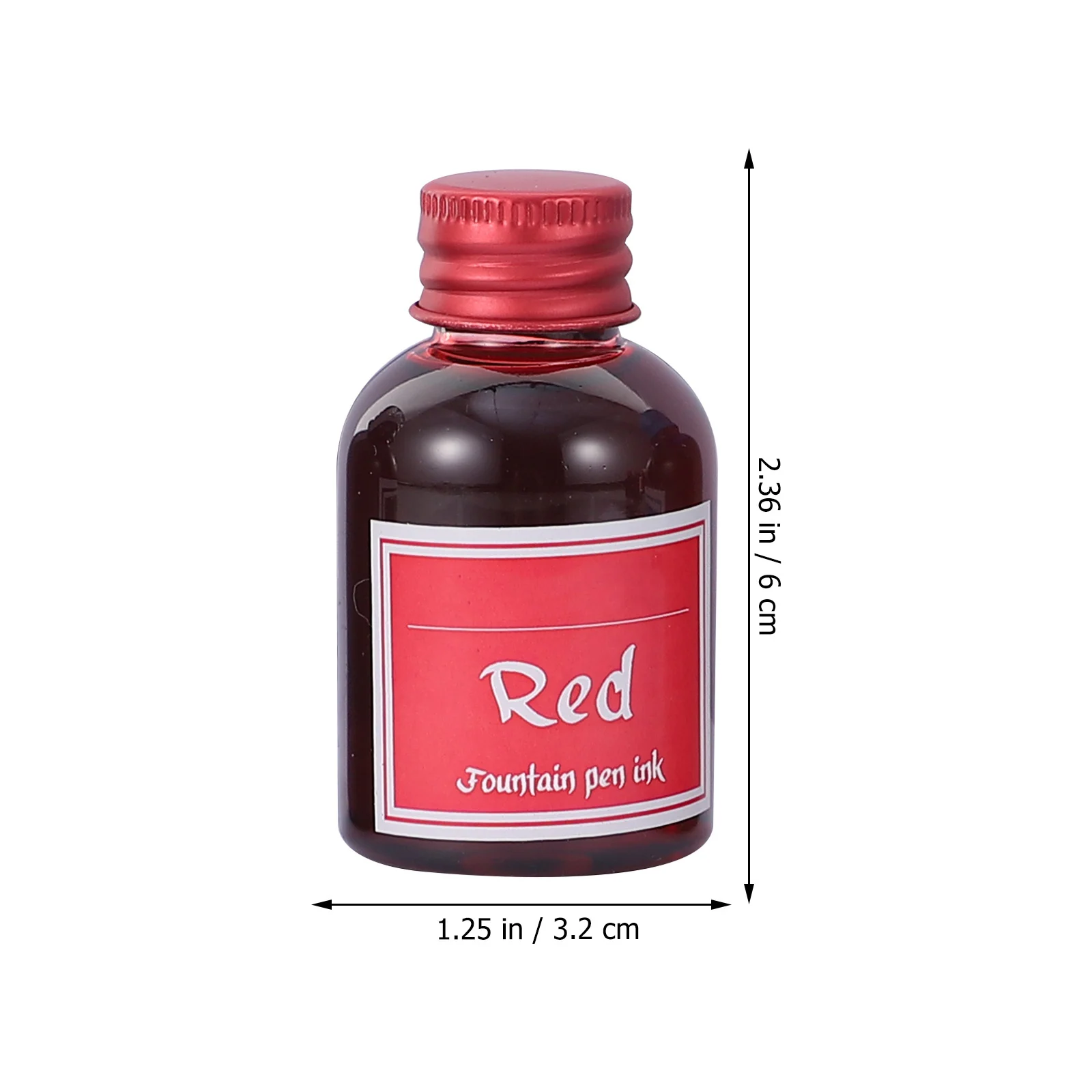 10 Bottles Professional Grade Ink Fountain Pen Calligraphy Set Non-Clogging Water Resistant Smooth Flow for Drawing Writing Art