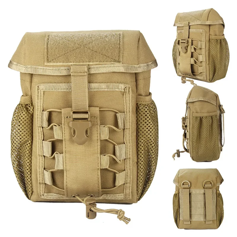 

Outdoor Hiking & Biking Miscellaneous Water Bottle Hanging Bag 1000D Medical Bag EDC Tactical MOLLE Travel Storage Bag