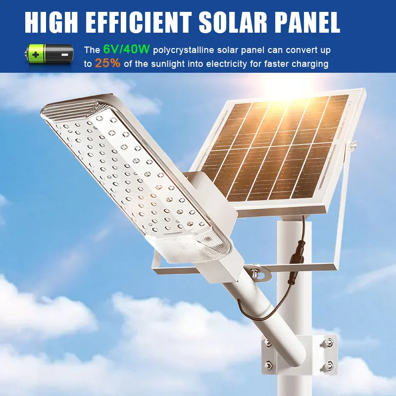 

4 комплекта уличных солнечных зарядных светильников мощностью 8000 лм, с яркостью 320 люмен. ° Широкий угол обзора и функция защиты от воды IP68 для использования на открытом воздухе.