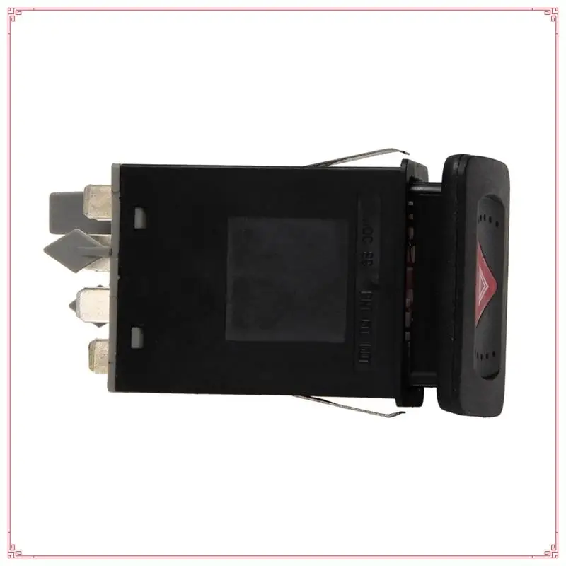 1 قطعة مفتاح الإضاءة خطر السيارات تحذير مفتاح الإضاءة الأسود ABS للجولف 1J0953235J 1J0953235C