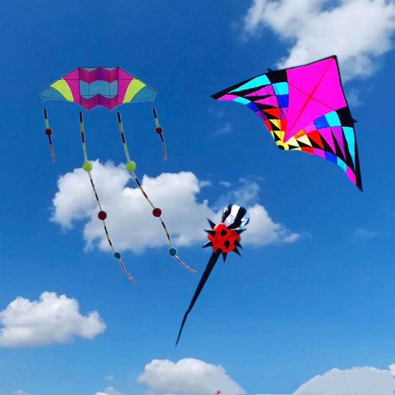 3D-Drachen, Windsäcke, Prick-Ball-Drachen, fliegendes Spielzeug für Kinder, Nang, Layangan gede, Seildrachen für Kinder, Outdoor-Drachen, Erwachsenen-Drachen