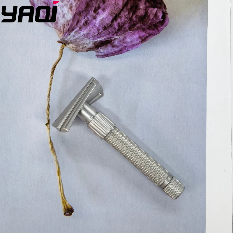

2026 Yaqi Matte Version Torqx Stainless Steel Slant Adjustable Safety Razor Brand-new Arrival！