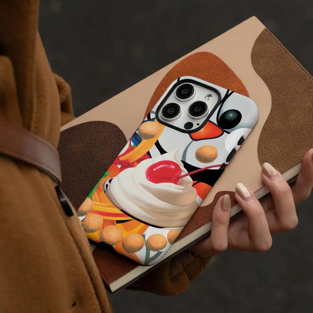 

Чехол для телефона Jeff Koons для iPhone 17, 16, 15, 14, 13, 12, Pro Max Plus, глянцевый двухслойный жидкий твердый корпус HD