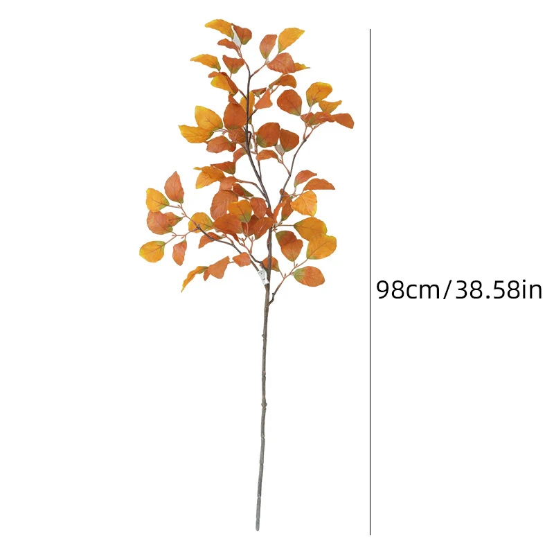 1PC Buche Simulation Baum Grüne Pflanze Hause Wohnzimmer High-End-Anlage Innen Boden Dekoration Ornament Dekoration – Detail 2