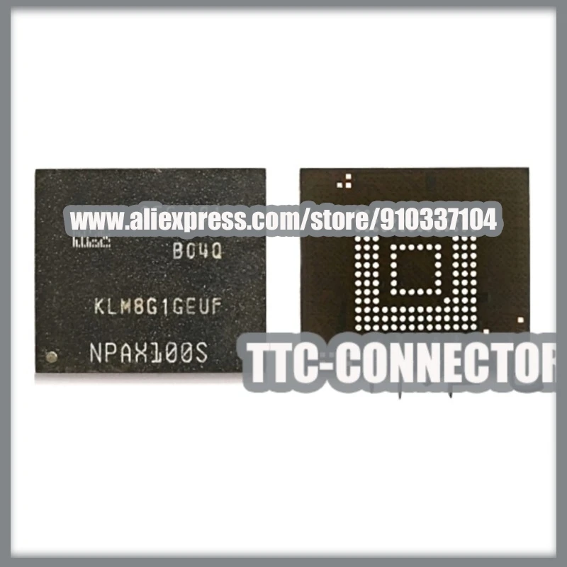 5pcs/lot KLM8G1GEUF-B04Q KLMAG2GEAC-B001 KLMAG2GEND-B031 KLMAG4FE4B-B002 KLMAG4FEAB-B002 chips Memory ICs