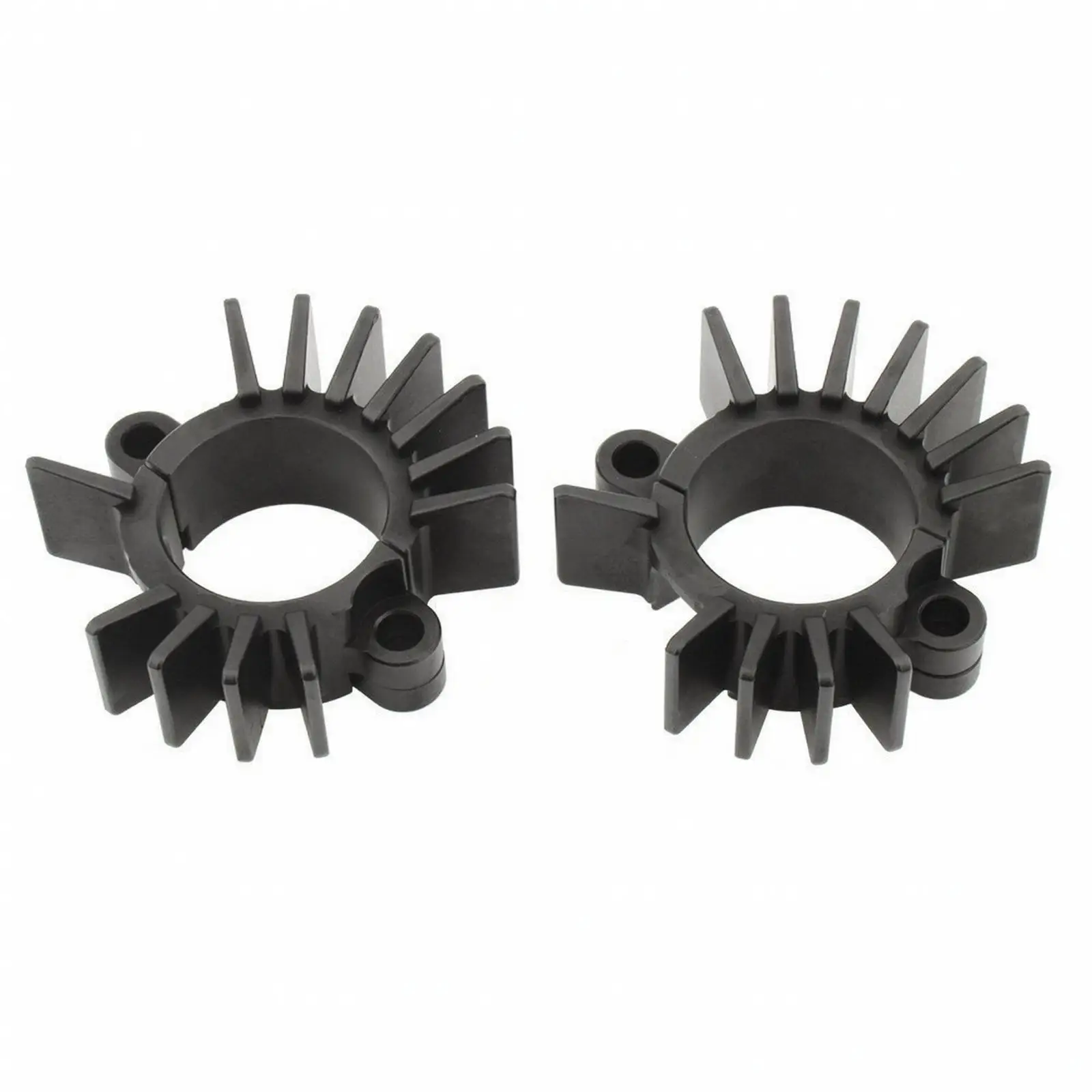 Split Circular Mounting Clamps Screw-on Victory Exhaust Retrofit Clamps Directly Replaceable for Custom Bike Enthusiasts, Bobber