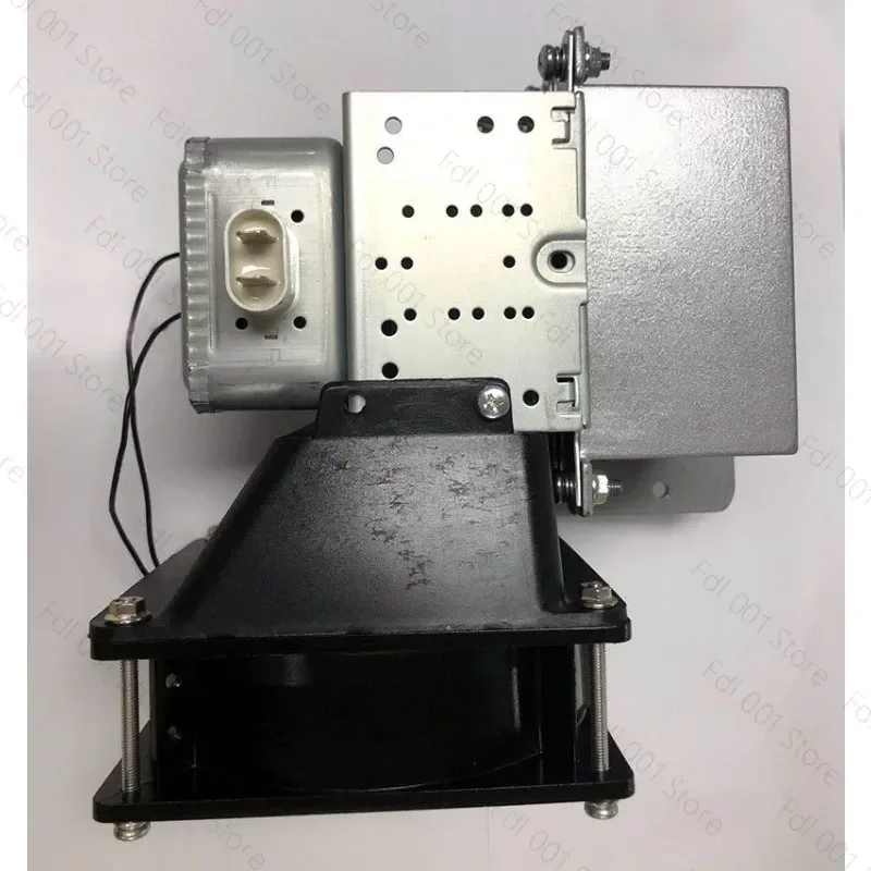 Toshiba 2M248K Air-Cooled 1KW Industrial Microwave Magnetron Kit with Fan Duct Mica Sheet Thermostat Switch
