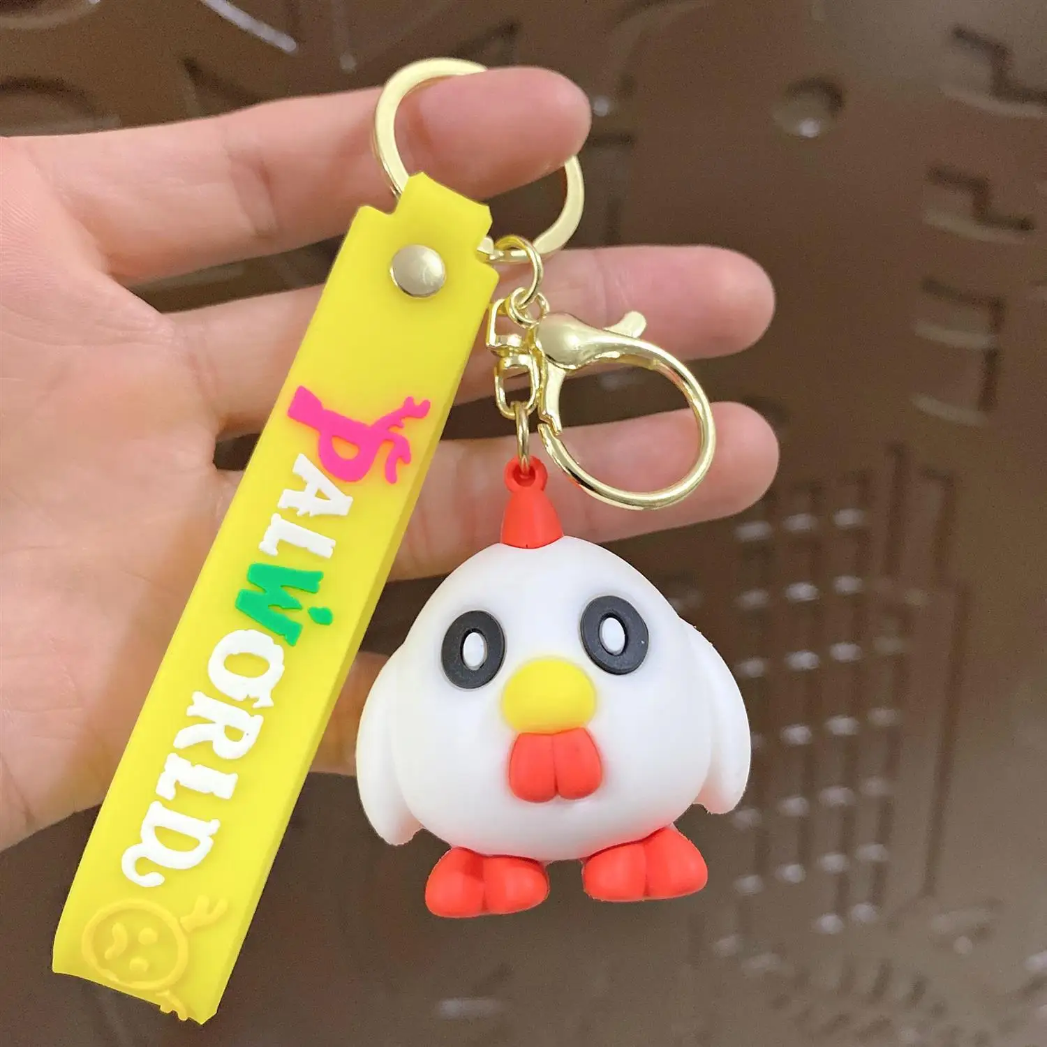 Neuer Palworld Chillet Cryolinx Chikipi Plüsch-Schlüsselanhänger, hochwertiges, niedliches Puppendesign, perfekt für Paare, Taschen oder Auto-Accessoires. – Detail 8