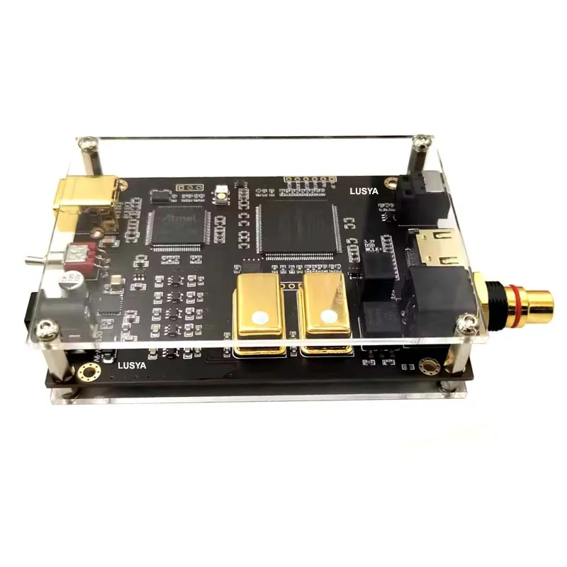 Lusya Amanero Italian USB Interface Card Cpld DSD512 384k Dop128 AS318B 0.1 ppm Coaxial Output I2S Signal Processing Spdif