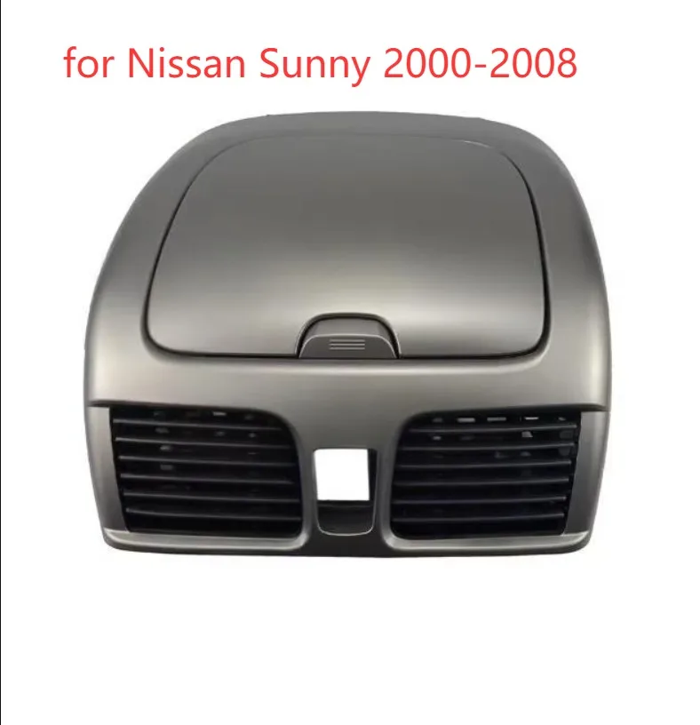 liuquan Grey Storage Box Panel with AC Vent Outlet for Nissan Sunny 2000-2008, Car Interior Accessories