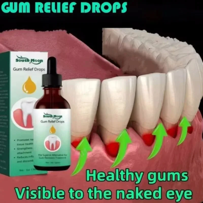 

Quickly Gum Repair Serum Drops Relieve Receding Gum Periodontal Blistering Care Teeth Whiten Remove Yellow Toothache Toothpaste