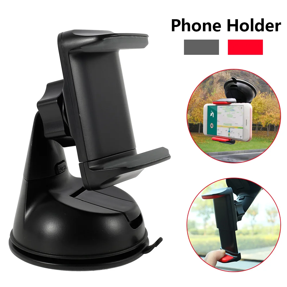 Universal Car Mobile Phone Holder 360 Degrees Rotation Dashboard Suction Mount Stand Cell Phone Holder For Mobile Phone Car Brac