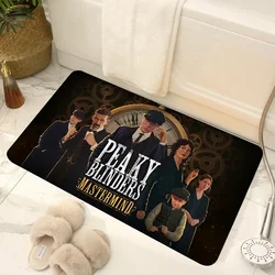 1pc P Peaky Blinders tappetino zerbini tappetino per la casa tappetino per piedi tappetini assorbenti per il bagno tappetini antiscivolo decorazioni per la casa