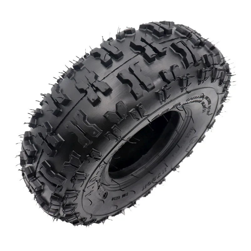 4.10-4 Pneumatic Tires outer tire 4.10/3.50-4 Inner Tube for ATV Quad Go Kart 47cc 49cc Chunky Fit All Models 4\