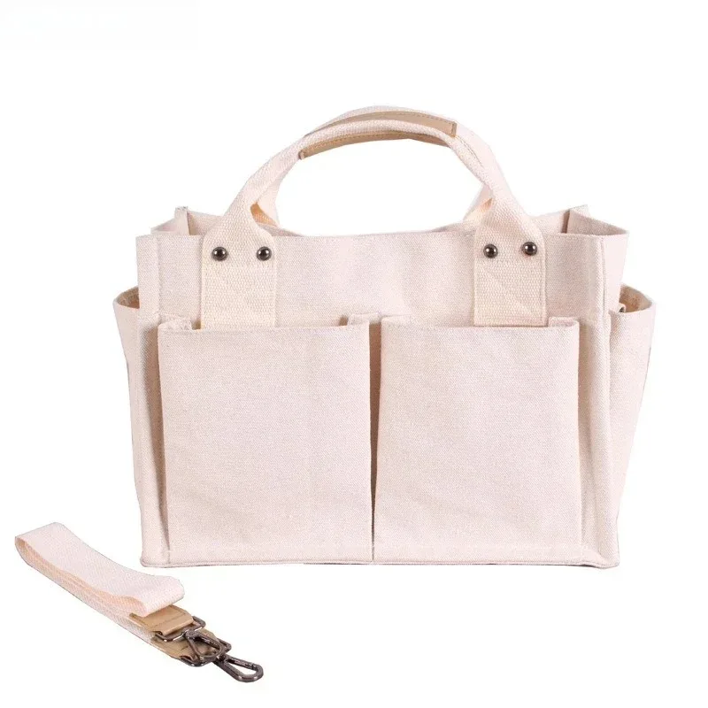 

Simple Fashion Shoulder Bags For Women 2022 New Handbags Waterproof Nylon Canvas Tote Bag With Pockets Crossbody Lunch Bag Bolso