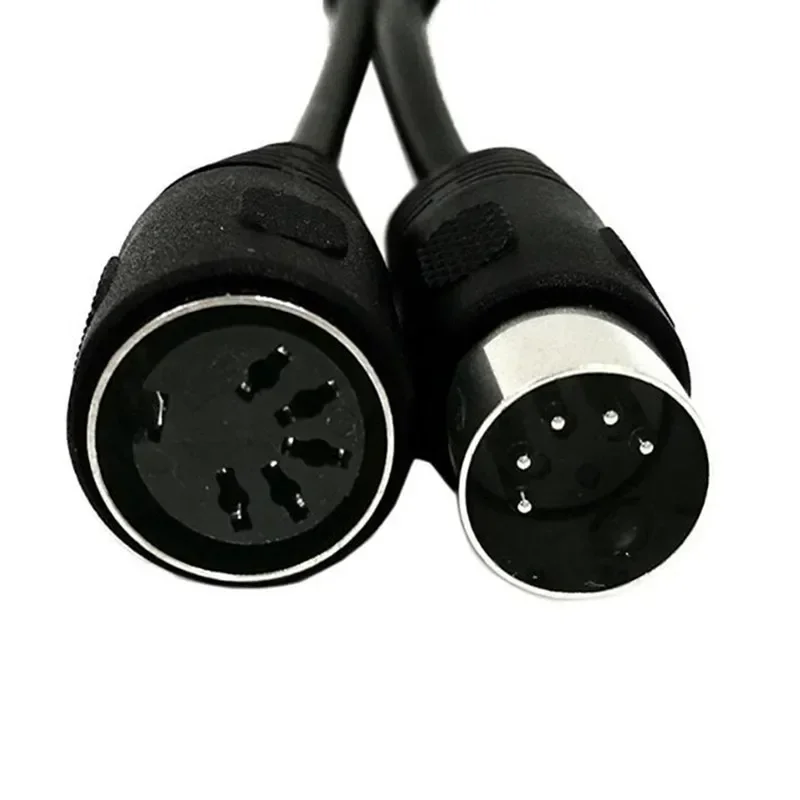 0.5M 1.5M 3M MIDI Extension Cable, MIDI 5-Pin DIN Male to Female Audio MIDIAT Adapter Cable for MIDI Keyboard