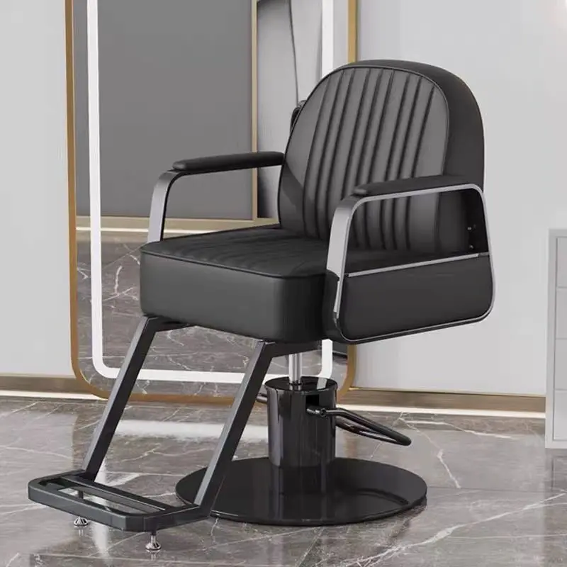 

Hairdresser Spa Accent Barber Chair High Berber Hair Stylist Salon Chair Gaming Saddle Silla De Barbero Barber Equipment OK50LF