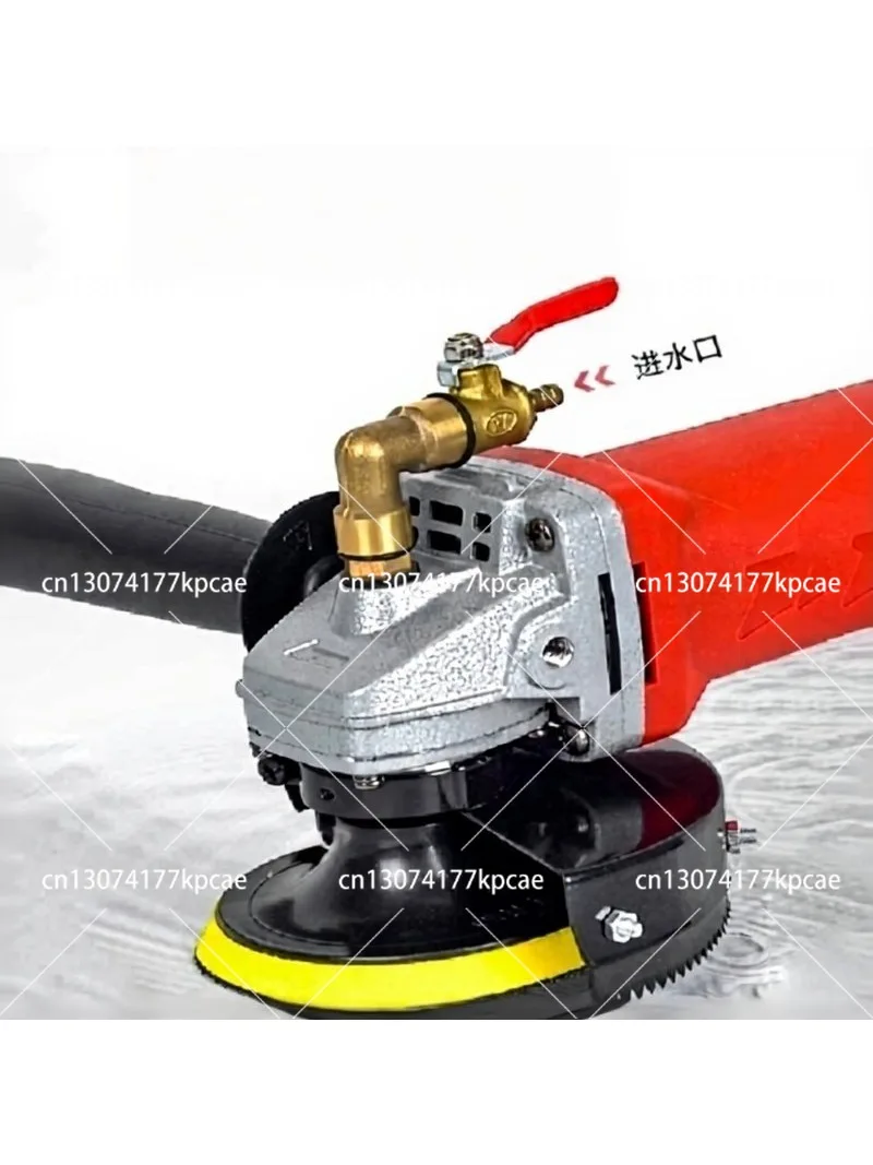 Angle grinder water mill water injection polishing machine stone floor marble grinder wet polishing machine