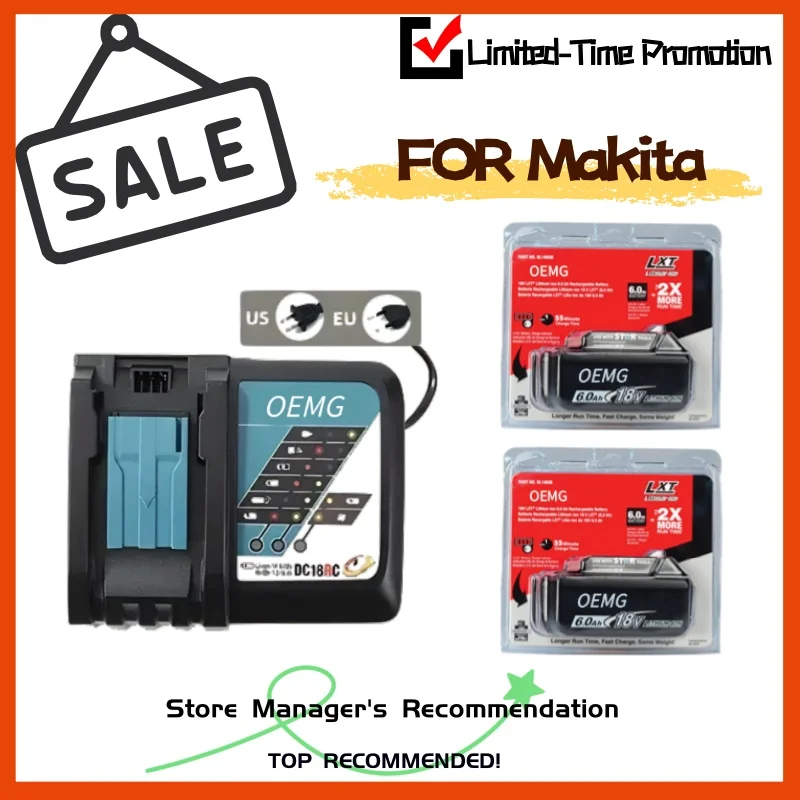 🔥 ДЛЯ Makita 18 В 6,0 Ач LXT Аккумулятор: малотемпературная работа ДЛЯ Makita 18 В 6 Ач Аккумулятор: инструменты LXT мощностью 18 В с увеличенным временем запуска,