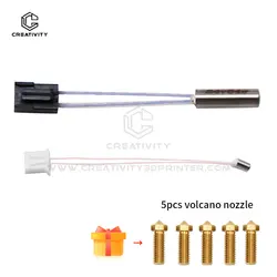 Sidewinder X1 Thermistor Temperature Sensor 24V 64W Cartridge Heater Heating Tube  For Sidewinder X1 Sidewinder X2 Genius Pro
