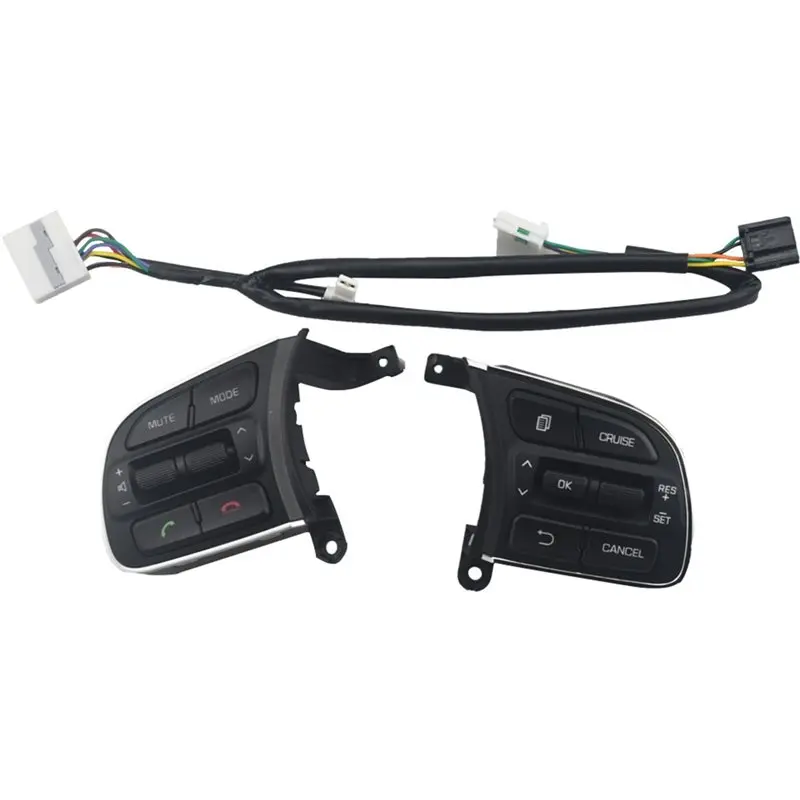 

Ingenious-Cruise Control Switch Button Steering Wheel Audio For KIA K5 2016-2019 96720-D6010 96710-D6020 Phone Volume Controller