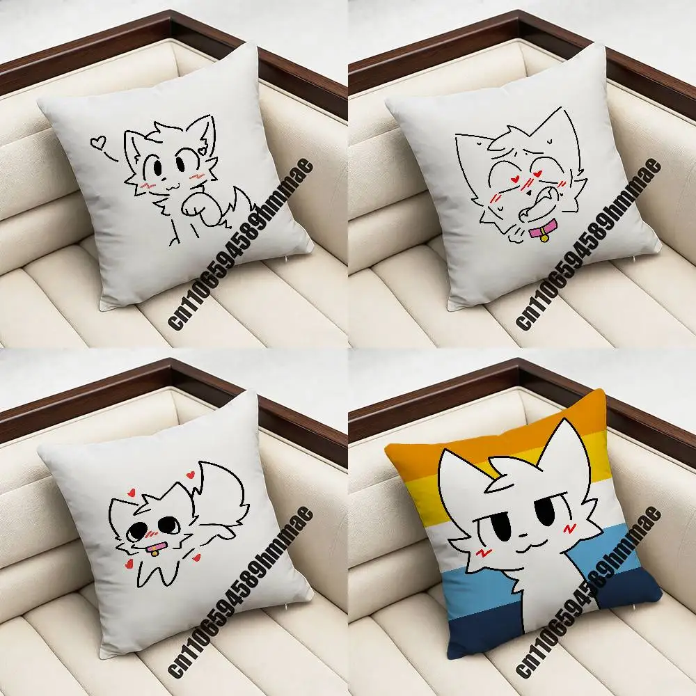 

For Gay Lgbt America USA Lesbian B-Boykisser Cat Throw Pillow Case Sham 45x45cm 35x35cm Square Bedroom Pillowcase Cushion Cover