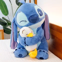 30/45/60cm Big Size Disney Duck Sticker Plush Toy Cartoon Sticker Doll Pillow Sleeping Doll Sofa Ornament Birthday Gift