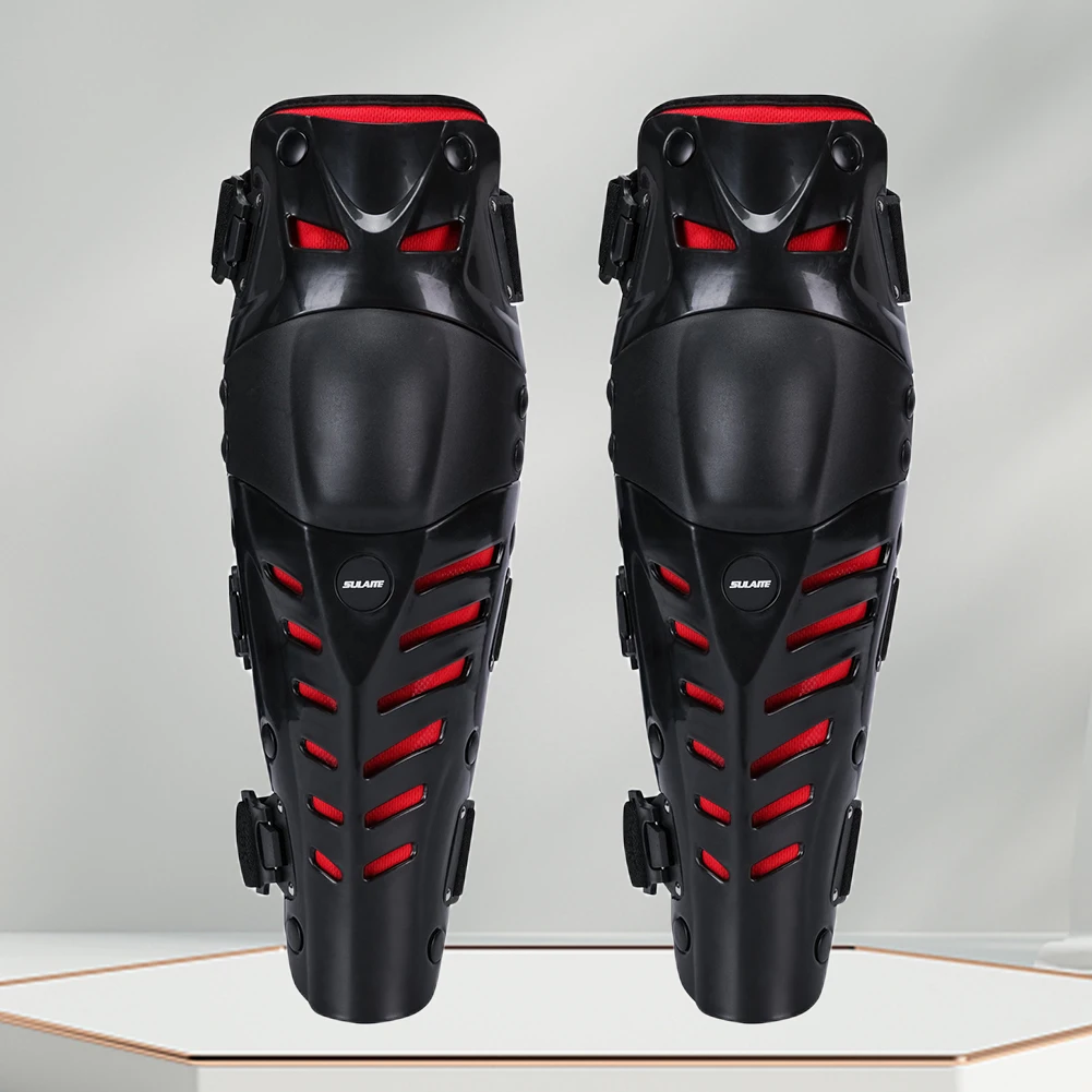Off-Road Knee Protector Breathable Motocross Knee Pads PE Motorbike Knee Guard Motorcycle Knee Protector for MTB Riding Off-Road