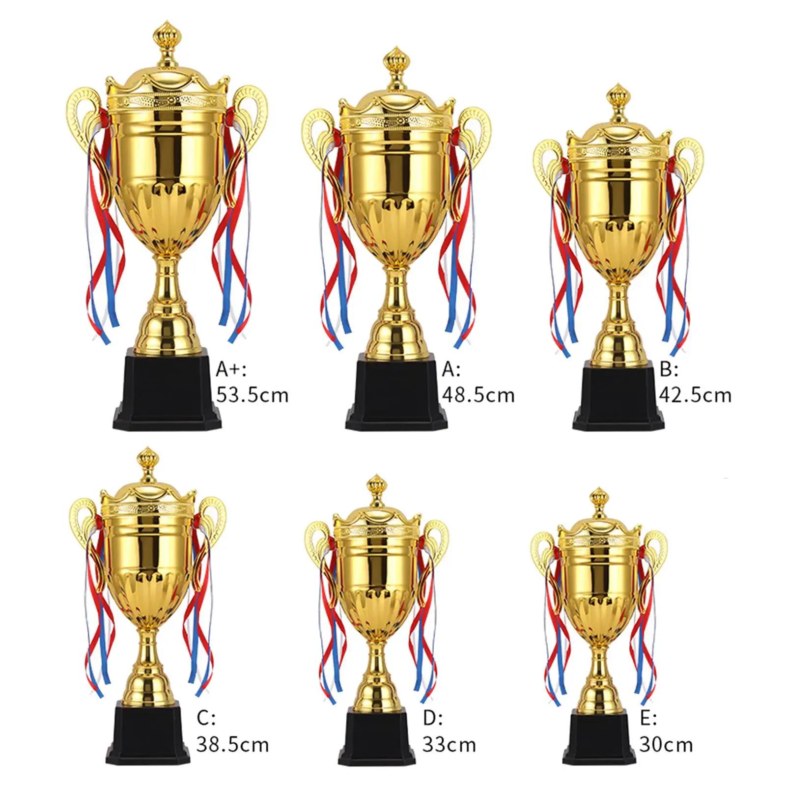 Award Trophy Cup Mini Trophy with Ribbons Fine Workmanship Party Supplies